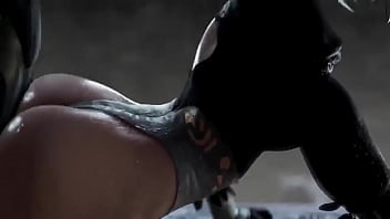 2b fucked doggystyle by enemy (clothed version)